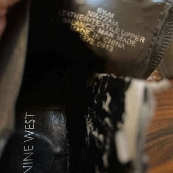 Nine West leather wedges booties - Picture 8 of 8